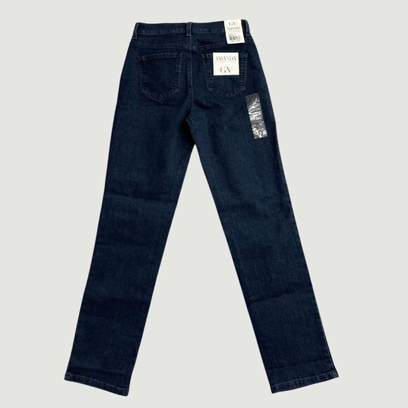 NEW Gloria Vanderbilt Amanda Slimming Jeans Women's Size 4 Blue Dark Wash - Picture 4 of 12